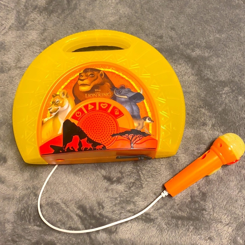 Lion king sing along toy